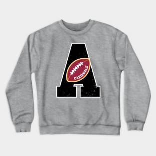 Big Bold Arizona Cardinals Monogram Crewneck Sweatshirt